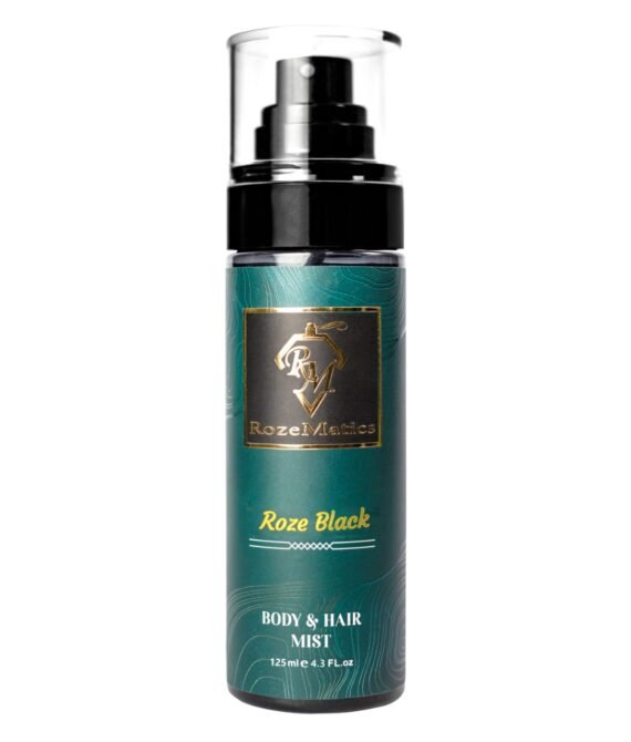 Roze Black Body & Hair Splash